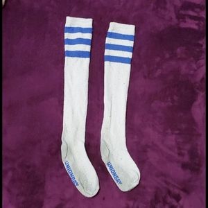 Knee high soccer socks